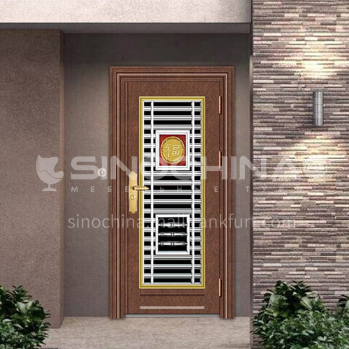 304 stainless steel door anti-theft entrance door 28